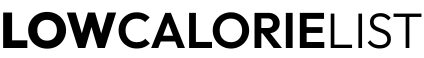 Low Calorie Recipes List
